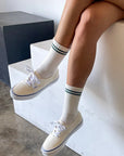 Chaussettes Boyfriend Le Bon Shoppe Parchment - Ex - voto