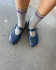 Chaussettes Boyfriend Le Bon Shoppe True Grey - Ex - voto