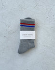 Chaussettes Boyfriend Le Bon Shoppe True Grey - Ex - voto