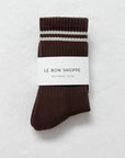 Chaussettes Boyfriend Le Bon Shoppe Wood - Ex - voto