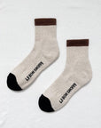 Chaussettes Color Block Girlfriend Le Bon Shoppe Noir Café - Ex - voto