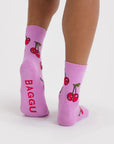 Chaussettes Crew Baggu Cherries - Ex - voto