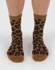 Chaussettes Crew Baggu Dark Leopard - Ex - voto