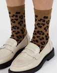 Chaussettes Crew Baggu Dark Leopard - Ex - voto