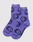 Chaussettes Crew Baggu Lavender Happy - Ex-voto