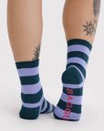 Chaussettes Crew Baggu Malachite Stripe - Ex - voto