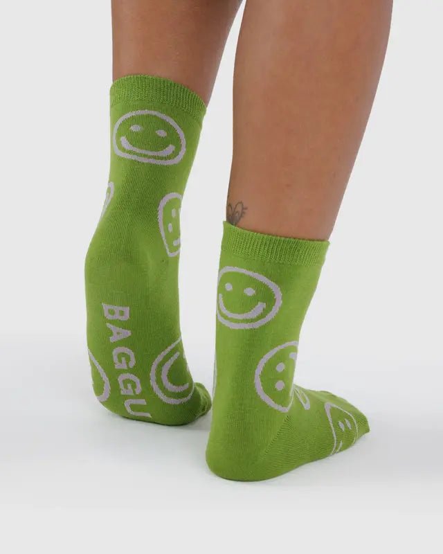 Chaussettes Crew Baggu Pear Happy - Ex - voto