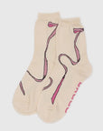 Chaussettes Crew Baggu Pink Bow - Ex - voto