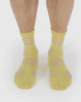 Chaussettes Crew Baggu Straw Happy - Ex - voto