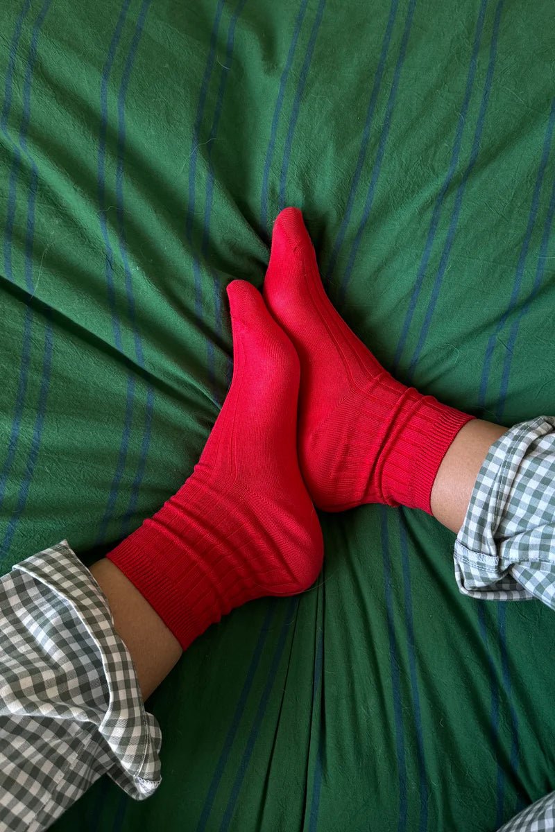 Chaussettes Her Le Bon Shoppe Classic Red - Ex - voto