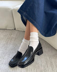 Chaussettes Her Le Bon Shoppe Classic White - Ex - voto