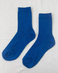 Chaussettes Her Le Bon Shoppe Cobalt - Ex - voto