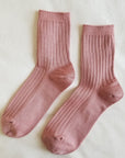 Chaussettes Her Le Bon Shoppe Desert Pink - Ex - voto