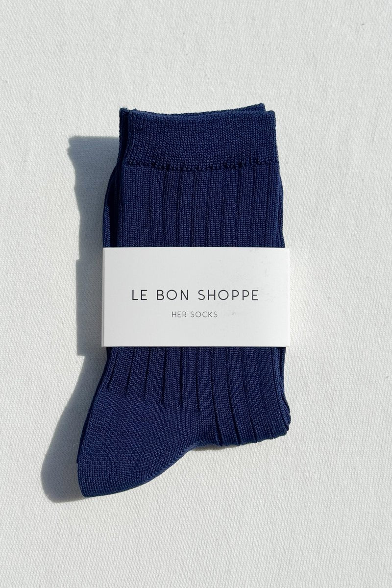 Chaussettes Her Le Bon Shoppe Midnight - Ex - voto