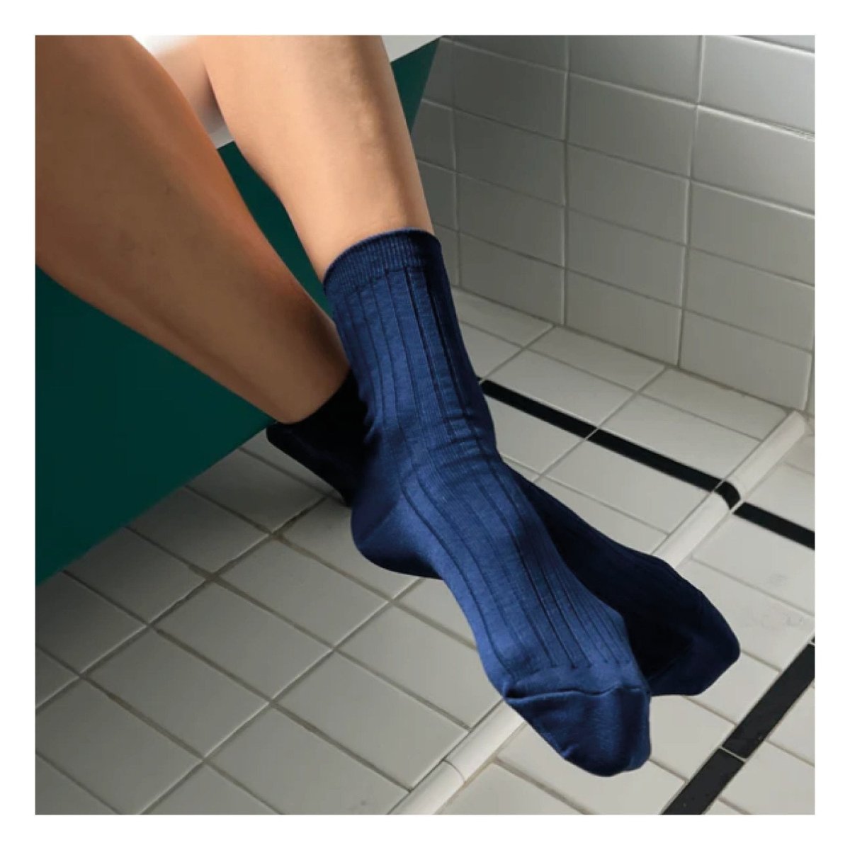 Chaussettes Her Le Bon Shoppe Midnight - Ex - voto
