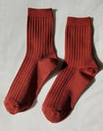 Chaussettes Her Le Bon Shoppe Terracotta - Ex - voto