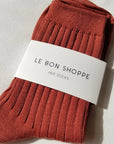 Chaussettes Her Le Bon Shoppe Terracotta - Ex - voto