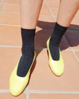 Chaussettes Her Le Bon Shoppe True Black - Ex - voto