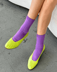Chaussettes Her Le Bon Shoppe Violet - Ex - voto