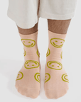 Chaussettes Motifs Baggu Happy Couleurs Pastels - Ex - voto
