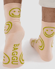 Chaussettes Motifs Baggu Happy Couleurs Pastels - Ex - voto