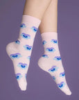 Chaussettes Pensées Coucou Suzette - Ex - voto