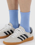 Chaussettes Ribbed Baggu French Blue - Ex - voto