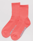 Chaussettes Ribbed Baggu Watermelon Pink - Ex - voto