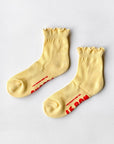 Chaussettes Ruffled Hugger Jaunes Le Bon Shoppe - Ex - voto