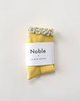 Chaussettes Ruffled Modal Le Bon Shoppe Jaune et Bleu - Ex - voto