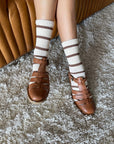 Chaussettes Striped Boyfriend Le Bon Shoppe - Ex - voto