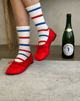 Chaussettes Striped Boyfriend Le Bon Shoppe - Ex - voto