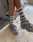 Chaussettes Striped Boyfriend Le Bon Shoppe - Ex - voto