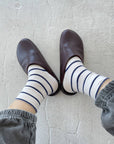 Chaussettes Striped Boyfriend Le Bon Shoppe - Ex - voto