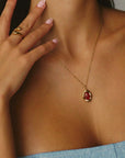 Collier Bordeaux Twenty Compass - Ex - voto