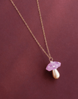 Collier Champignon Wolf & Moon - Ex - voto