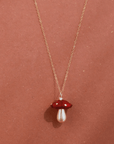 Collier Champignon Wolf & Moon - Ex - voto