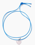Collier Coeur Quartz Rose Luxia - Ex - voto
