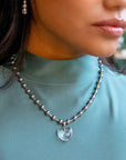 Collier Die Heart Inox Peter & June - Ex - voto