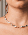 Collier Drapé Argent Sarah Bijoux - Ex - voto