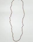 Collier Fiori Labro No.27 Rouge et Argent - Ex - voto