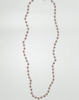 Collier Fiori Labro No.27 Rouge et Argent - Ex - voto