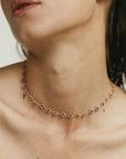 Collier Fiori Labro No.3 Blush - Ex - voto