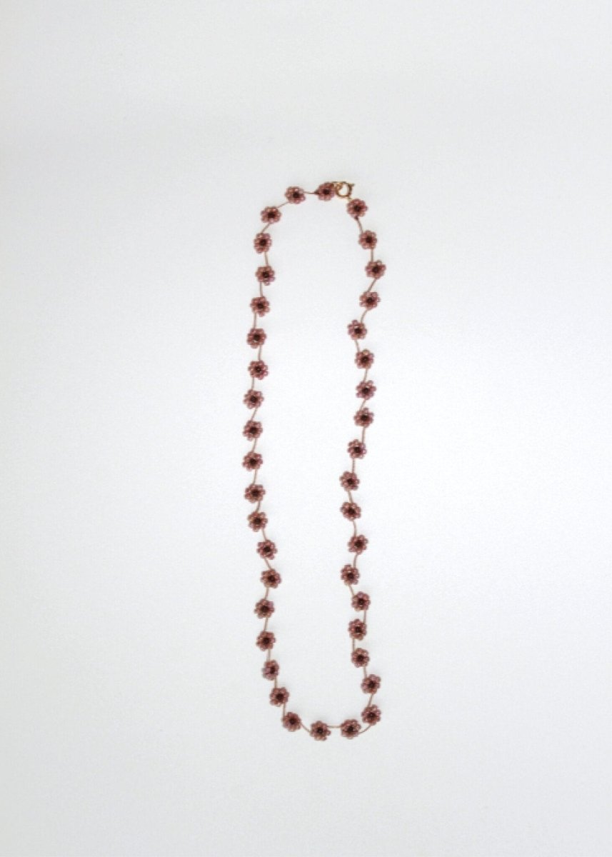 Collier Fiori Labro No.3 Blush - Ex - voto