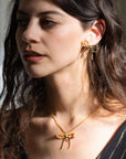 Collier The Bow is Mine Or 18k Peter & June - Ex - voto