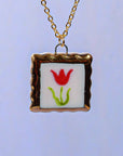 Collier Tulipe Juice Ceramics - Ex - voto