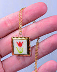 Collier Tulipe Juice Ceramics - Ex - voto