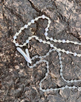 Collier Y Fleurs Argentées Rock Collection - Ex - voto