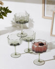 Coupe Floret Vert Transparent AD - Ex - voto