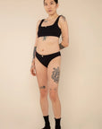 Culotte Cheeky NLT Noir - Ex - voto